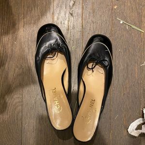 Chanel slide mule